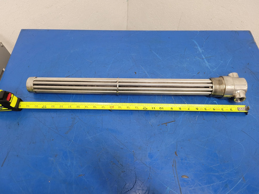 Arctic Fox Hydra Liner H-4000-24 Stainless Steel SS Coolant Heat Exchanger 2" B