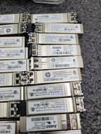 Lot of 61x Mixed FINISAR FTLF8529P3BCV-1D 4/8/16G-FC-SR SFP Optical Transceiver