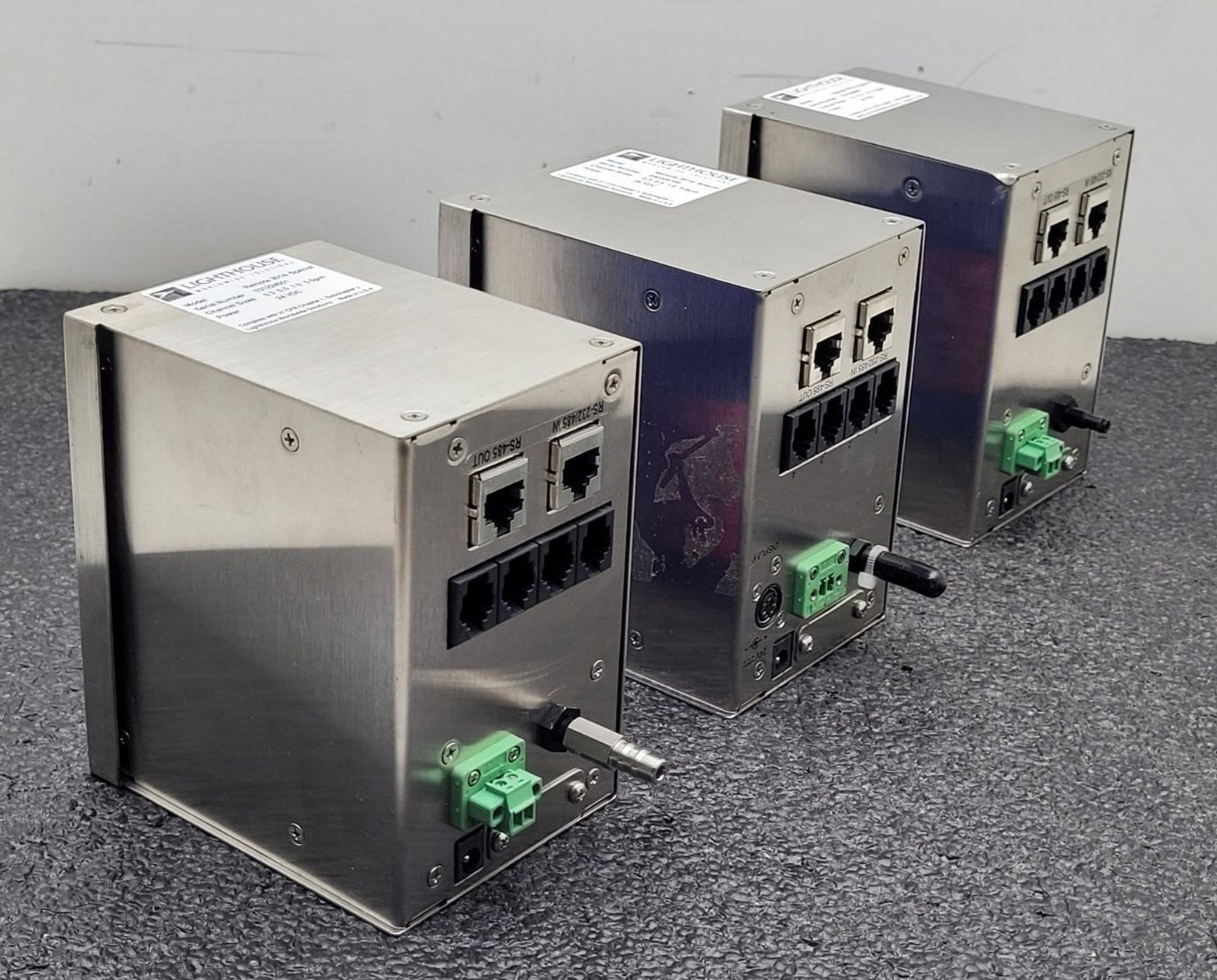 Lot of 3 LIGHTHOUSE REMOTE 3014i Special Laser Particle Counter 24VDC