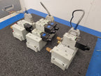 Numatics 5 Valve Solenoid 041SA400M0000F Pneumatic Manifold Set 3 Blocks DB25