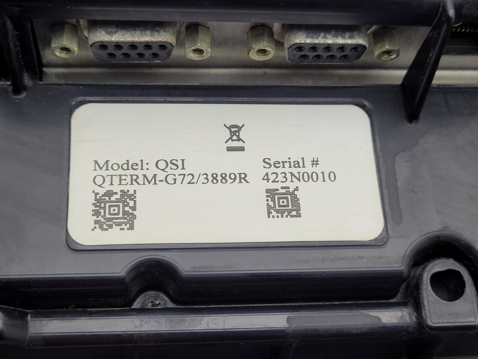 Beijer Electronics QSI QTERM-G72/3889R LCD Widescreen Graphic Touchscreen HMI