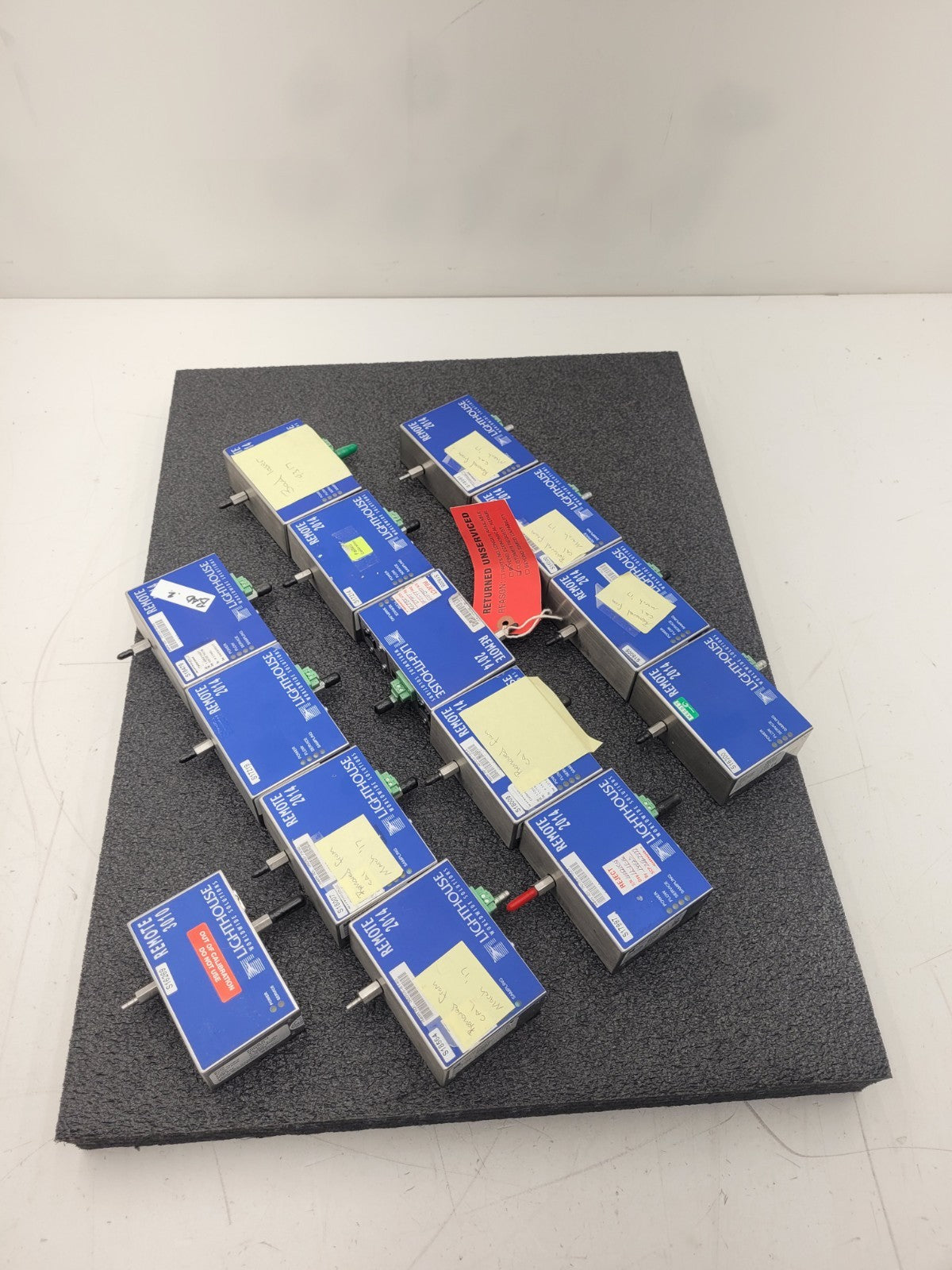 Lot of 14 LIGHTHOUSE REMOTE Laser Particle Counter 3010, 2014 Calibration Failed