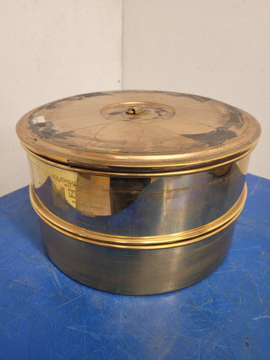 12" Lot of 5x Humbolt Hogentogler 230, 635, 325, 2x 500 Standard Test Sieve