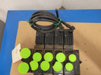 Danfoss PVG32 Hydraulic 4 Valve Stack On/Off Manual Solenoid Radiometric D16