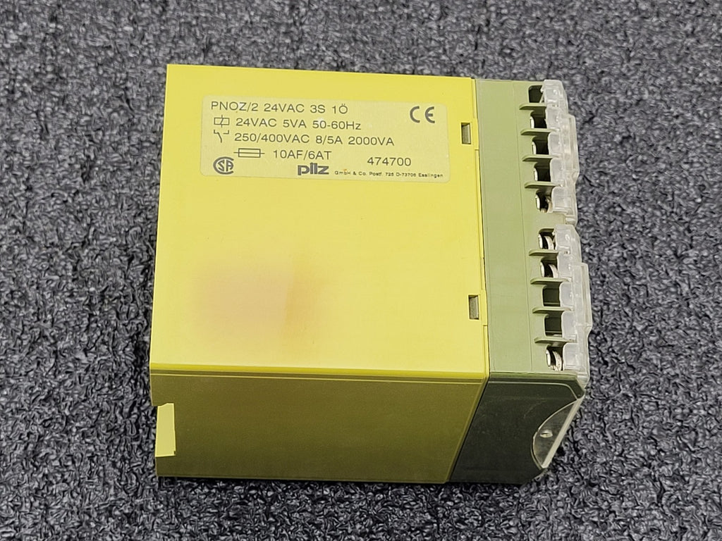 PILZ PNOZ/2 24VAC 3S 1O Safety Relay Module