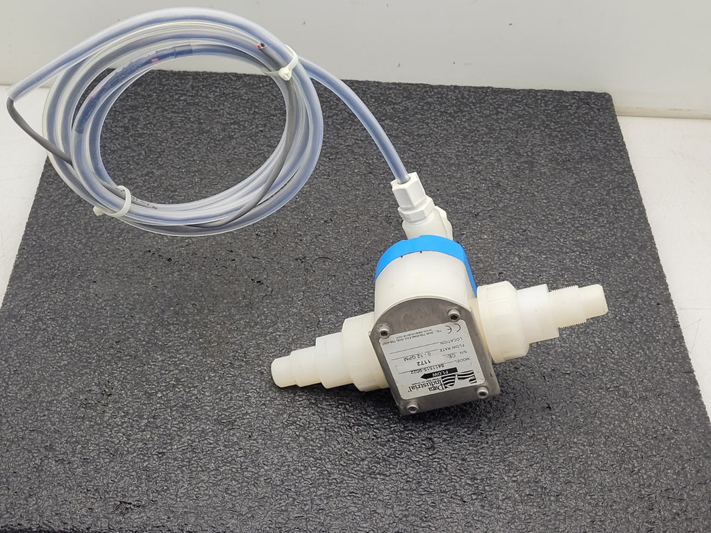 Data Industrial 8411515-9022 Flow Sensor 0-12 GPM Rate Chemical Flow Sensor