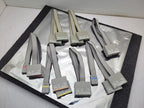 Lot of 7x HP Agilent E5346A High Density Probe Adapter Logic Analyzer Test Cable