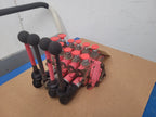Hydraquip Husco 5005-A Hydraulic 4x Manual Valve Block Stack H-11540 D4