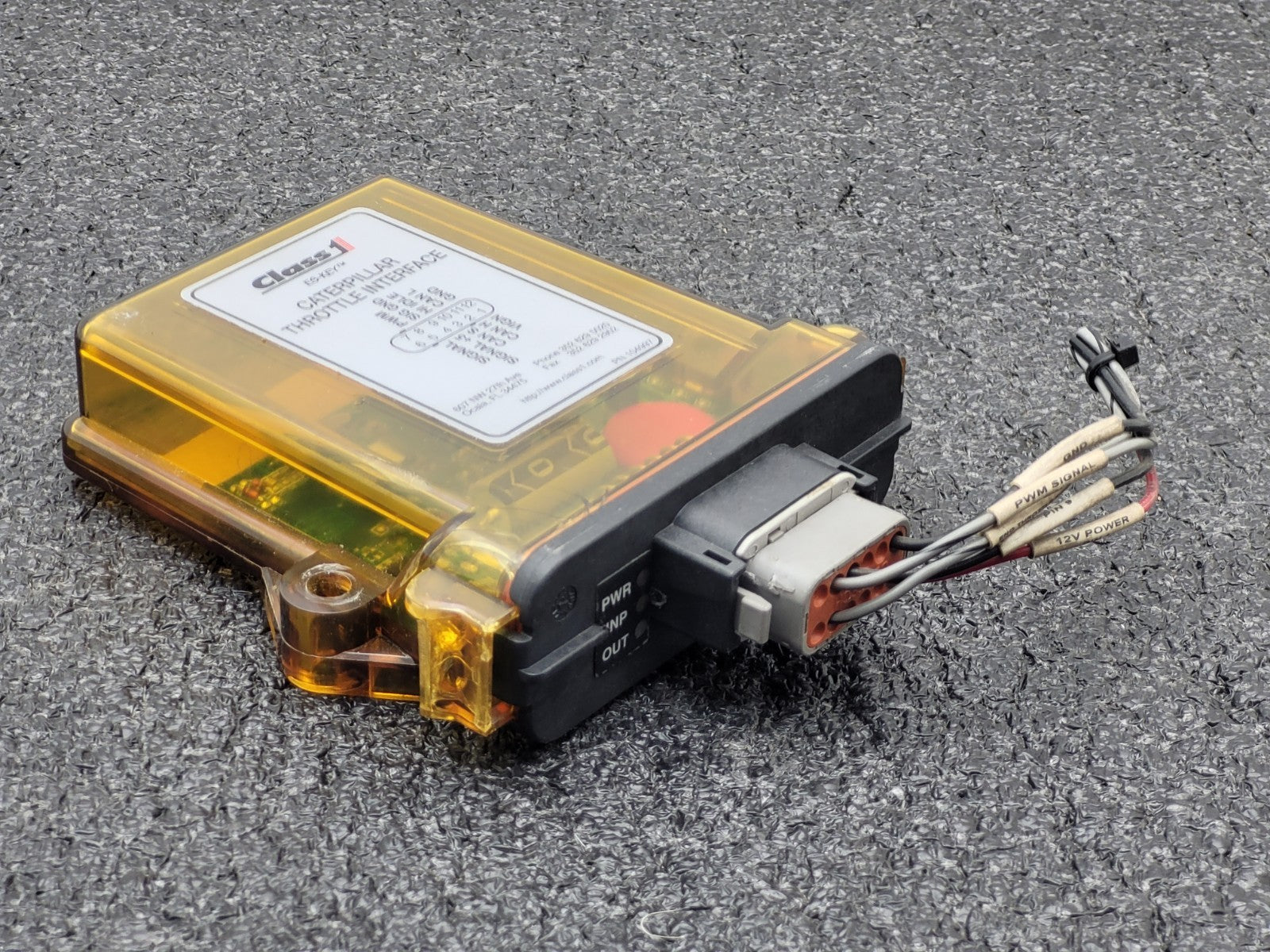Class 1  ES-KEY Vernier Throttle Interface Caterpillar Electronic Engines 104997