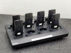 SHURE MXWNCS8 Charger Bank,  Wireless Transmitters MXW6/O Z10 Untested