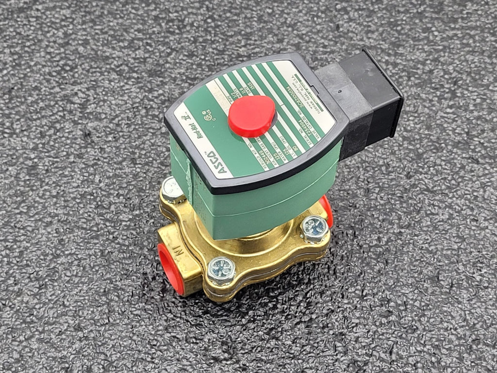 REDHAT SC8210G034 Fuel Gas Solenoid Valve NO 1/2" In/Out MX140 24VDC 2W T254994