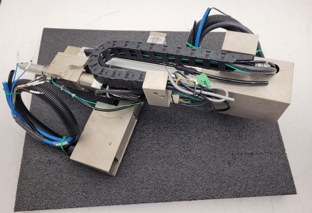 IAI 2x Axis Screwdriver Linear Robot Arm 8" Z 4" Y Movement DSRC CAN Controllers