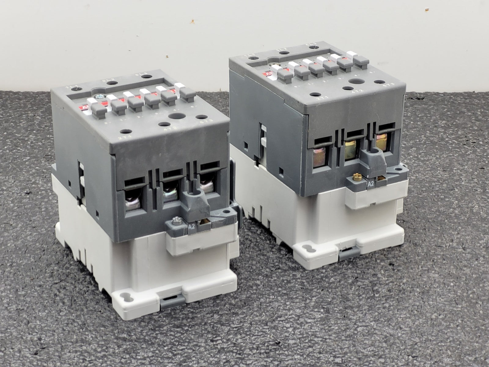 Lot of 2 A75-30 - ABB Contactor 3 Pole w/ a 110V-120V Coil
