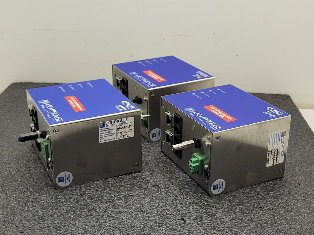 Lot of 3 LIGHTHOUSE REMOTE 3014i Special Laser Particle Counter 24VDC