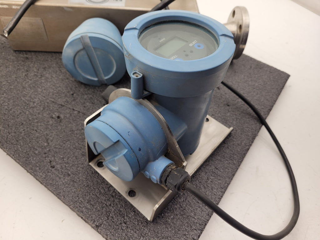 Micro Motion Mass Flow Coriolis Meter Sensor R100S128NQBZEZZZZ 1" +TX Unit