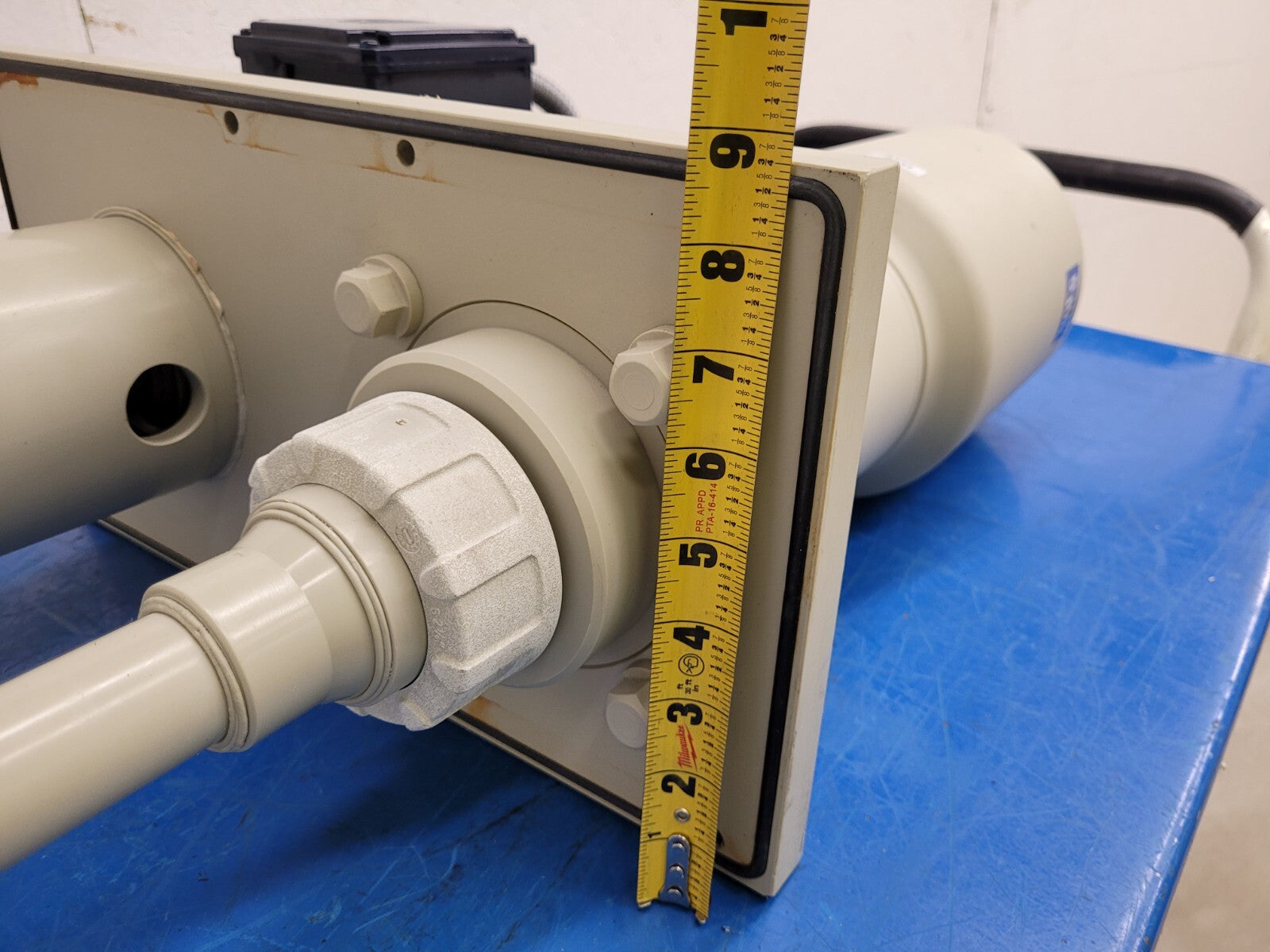 Schmid Stubbe ETLB25-125 Thermoplastic Vertical High Purity Chemical Sump Pump