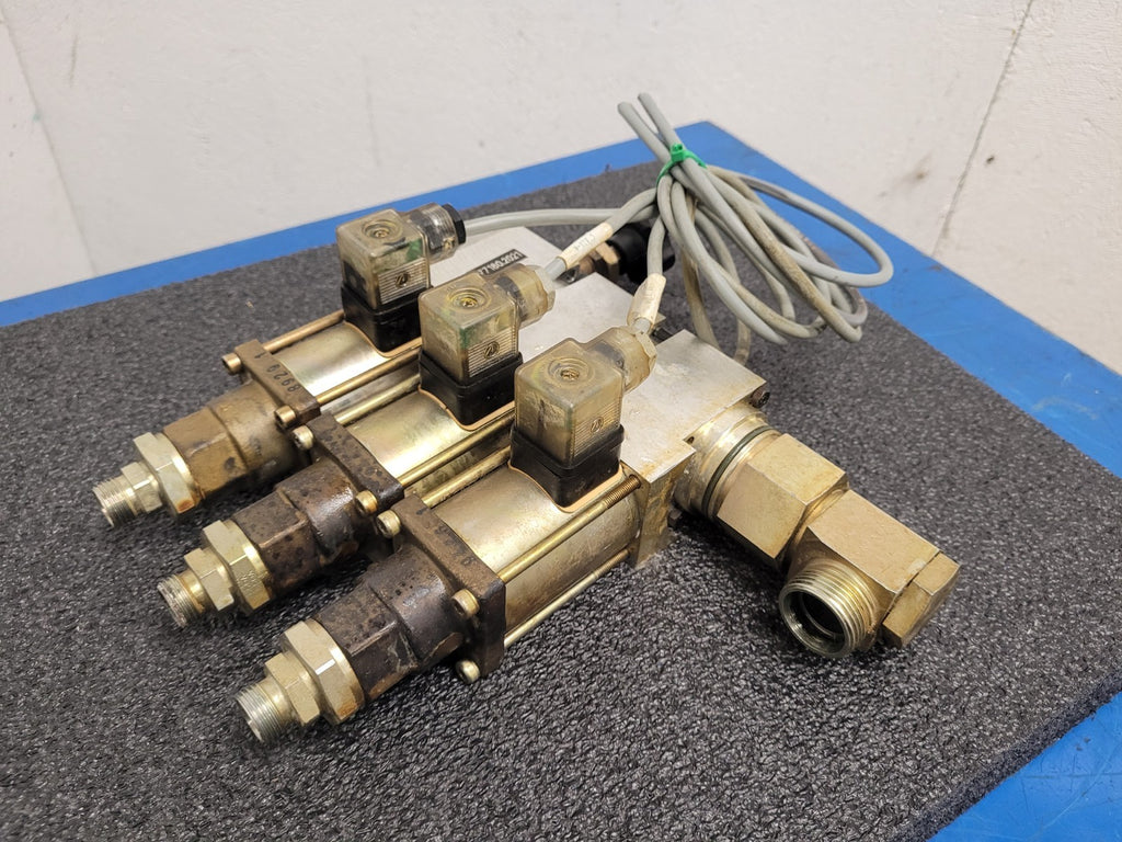 Coax VMK 40 NC Solenoid Actuated Hydraulic Stack Valve Assembly MK 10 NC 98 10C1