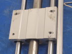 SMC CY1L25H-650-F79L Rodless Magnetic Coupled Guided Cylinder w/ D-F79 Sensors