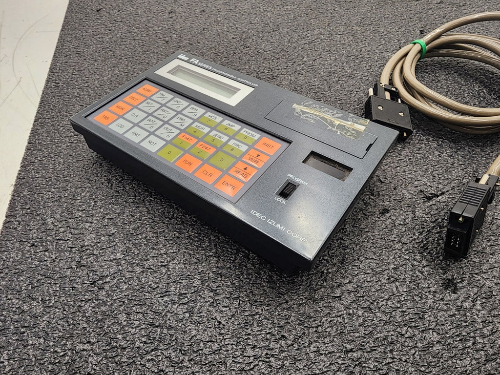 IDEC FA Series PF3S-HL161E PLC Handheld Programming Terminal Loader 9VDC