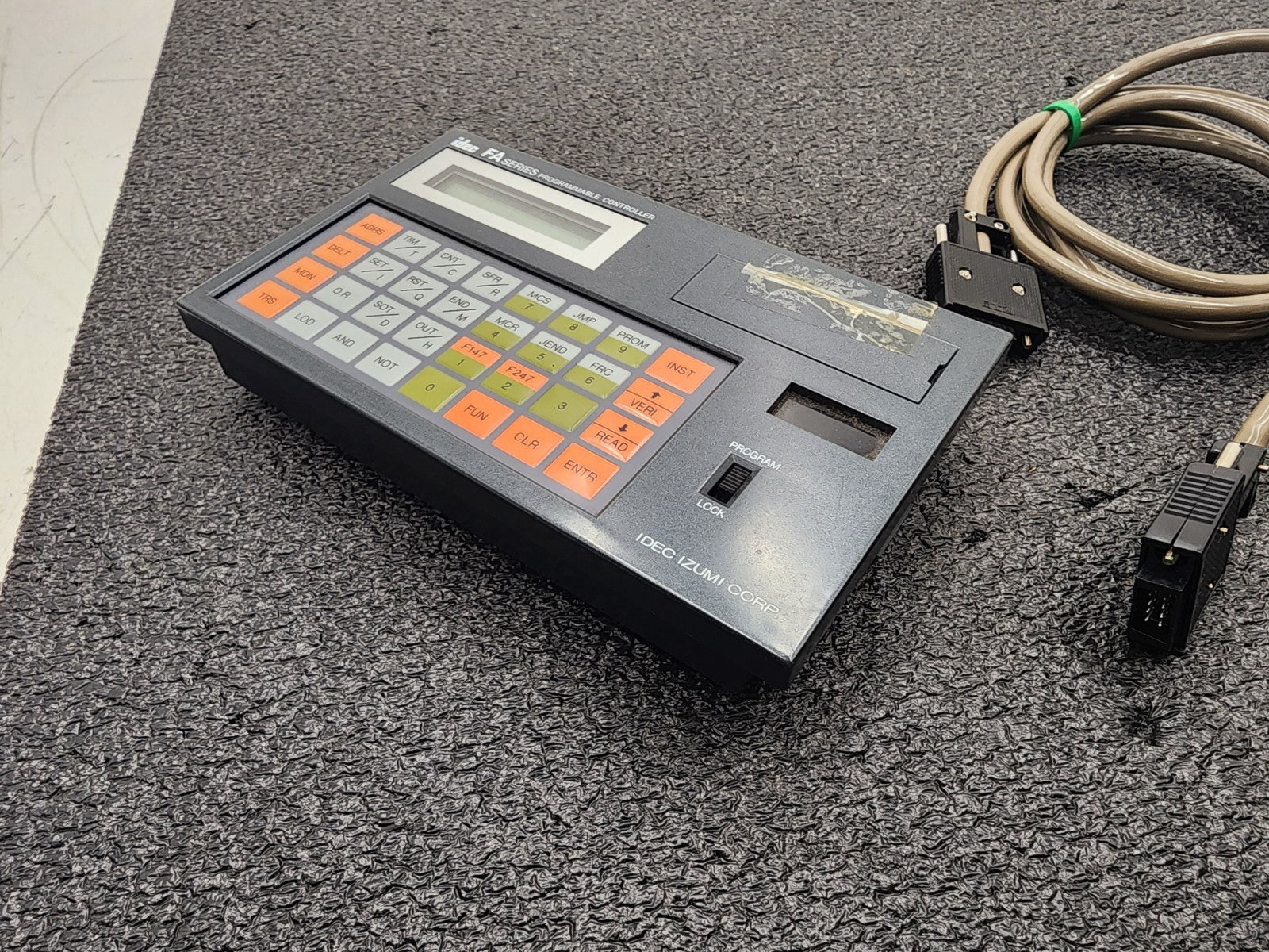 IDEC FA Series PF3S-HL161E PLC Handheld Programming Terminal Loader 9VDC