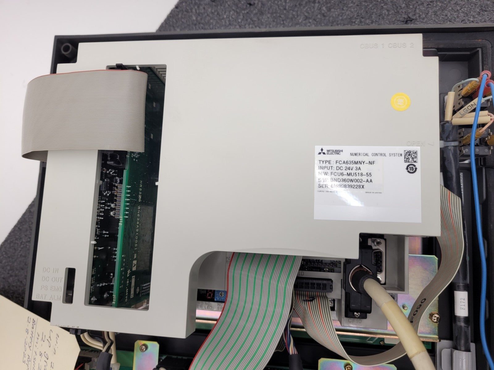 Mitsubishi CNC Control Panel FCA635MNY-NF Mazatrol 640m PC-Fusion-CNC 23 Upgrade