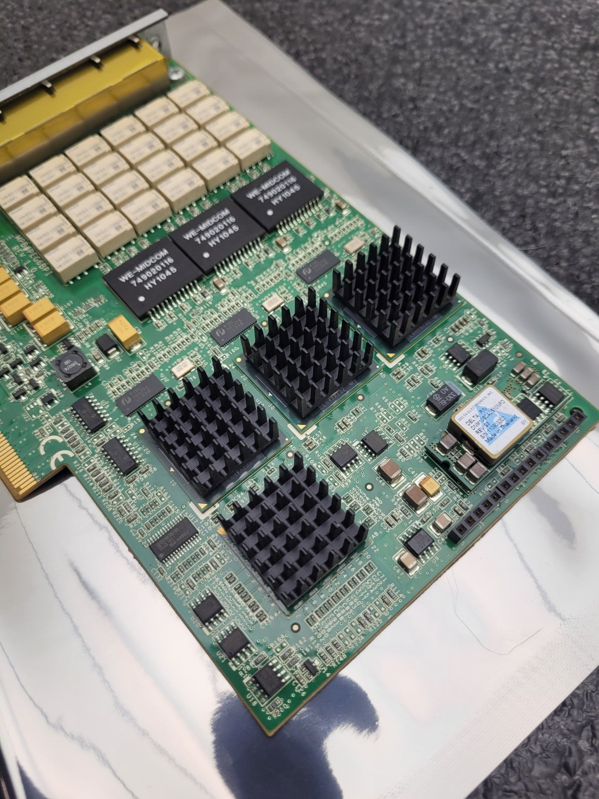 2x Silicom PEG6BPI6-SD-RoHS SIX Port Gigabit Ethernet PCIe x8 Bypass Server Card