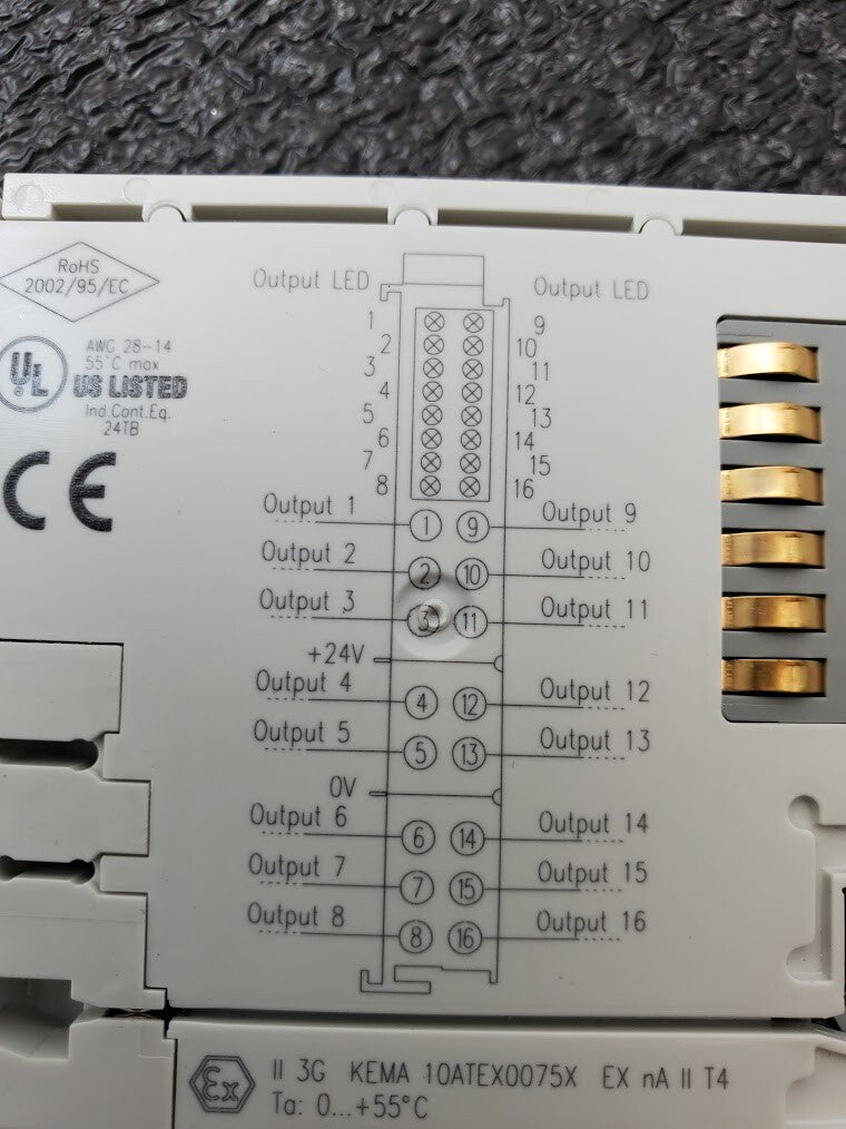 Beckhoff KL2889 HD Bus Terminal 16x Digital Output 24VDC Neg. Ground Switching