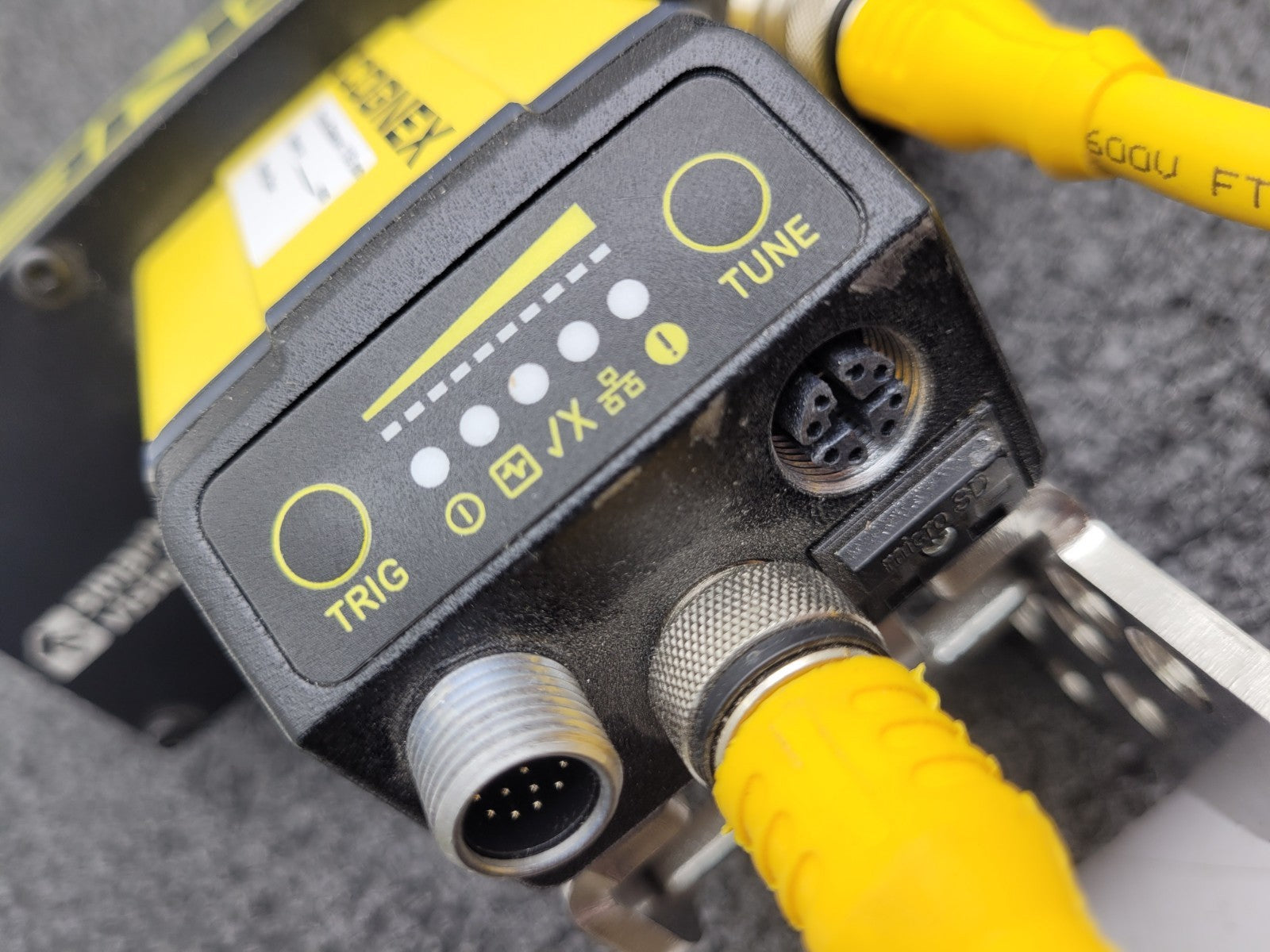 Cognex DM374X-M DataMan Barcode Scanner Smart Vision Lights 119-10102R