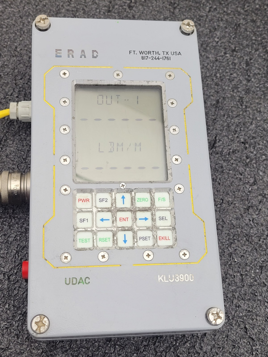 ERAD UDAC KLU3900 Dual Rate / Total Meter 3952R KLU3952RPM Unit B