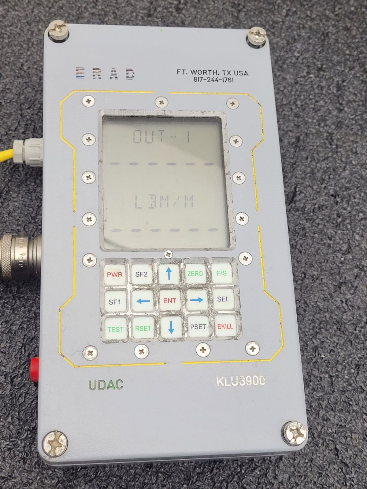 ERAD UDAC KLU3900 Dual Rate / Total Meter 3952R KLU3952RPM Unit B