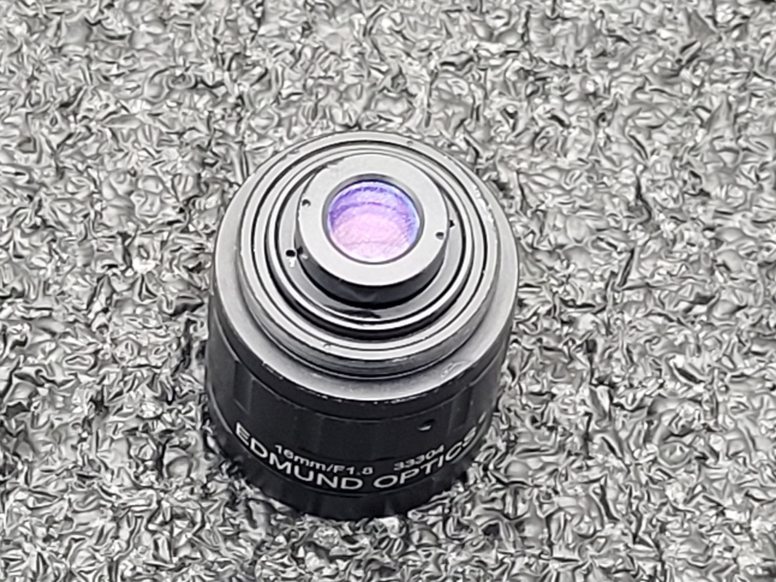 Edmund Optics 33304 16mm/F1.8 Fixed Focal Length UC Series C-Mount Lens 33-304