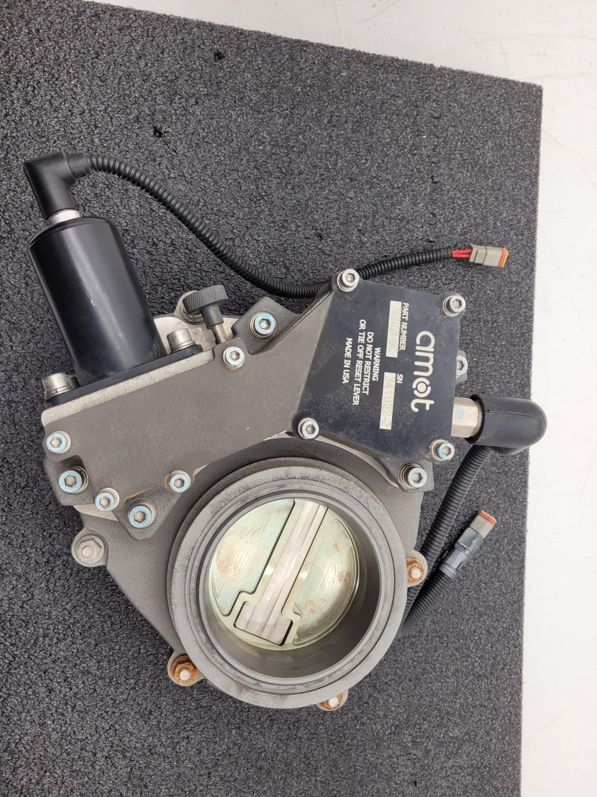 Amot RIGSAVER SGE Valve 7002472A-HAC 4" 7002 Swing Gate Air Shut Off Valve QSK50