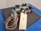 Numatics 9x Valve Solenoid 041SA400M0000F 3x Regulated Pneumatic Manifold N6