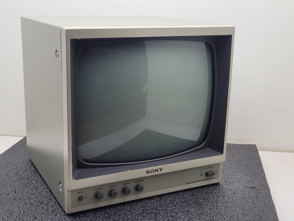 SONY ssm-121 Black White Monitor 12 inch CRT BNC made in Korea 1995