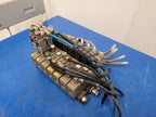 Burkert 413-G-1/4-B-PL-1/4 Pneumatic Solenoid 7 Valve Manifold 120VAC B