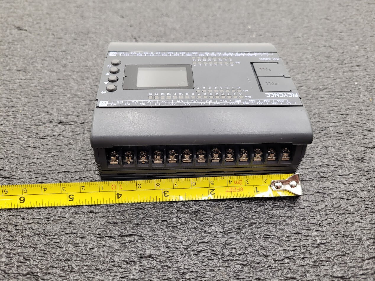 Keyence Base Unit Expansion Module Card Extension KV-40DR KV40DR 24 I/O 16 Relay