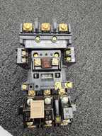 Allen Bradley 509-BOD Contactor 120VAC Coil 592-B0W16 Overload Relay 595-A Aux