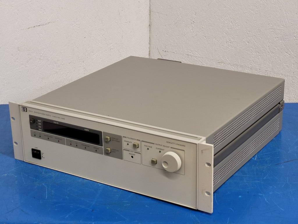 HP 6031A 0-20VDC 0-120A 1000W Power Supply Tested Working 220VAC Input