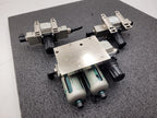 Lot of 3 SMC AR20-N02E-RZ, AR20-N02E-1Z Regulators 2x AFM20-N02-6CZ Air Filters