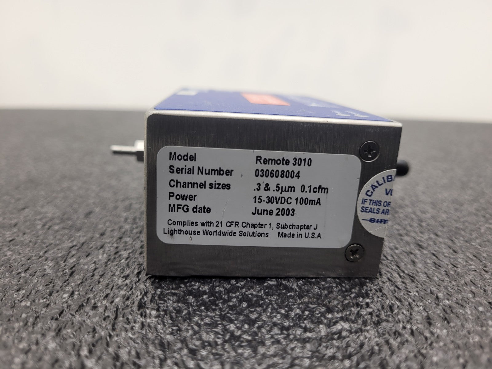 Lot of 14 LIGHTHOUSE REMOTE Laser Particle Counter 3010, 2014 Calibration Failed