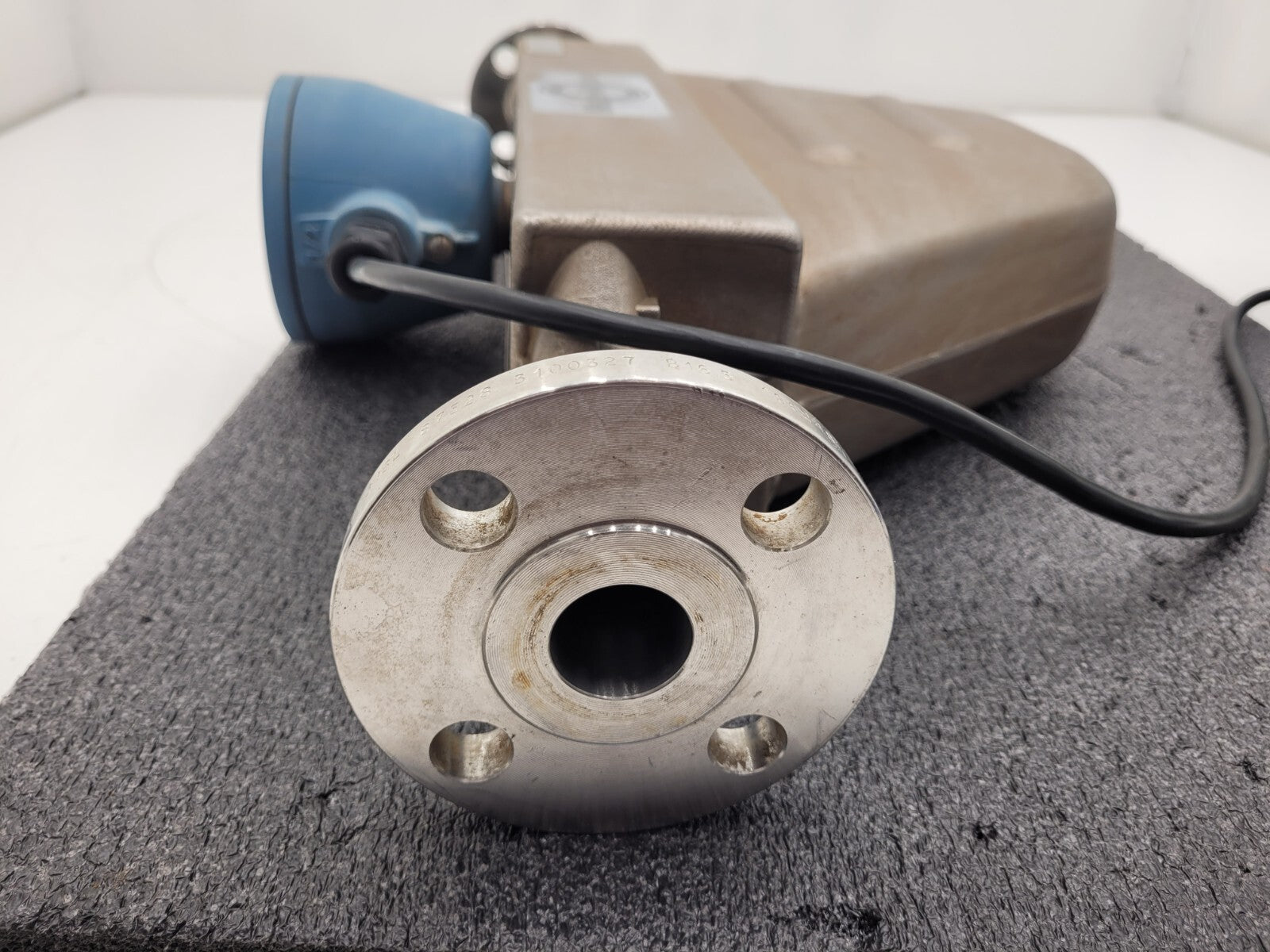 Micro Motion Mass Flow Coriolis Meter Sensor R100S128NQBZEZZZZ 1" +TX Unit