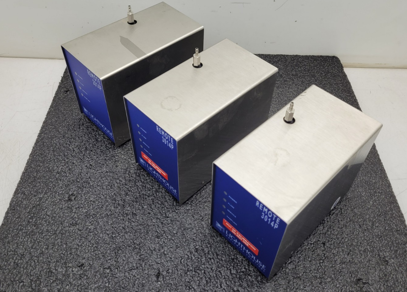 Lot of 3x Lighthouse Remote 3014P 2014P Airborne Laser Particle Counter 24VDC