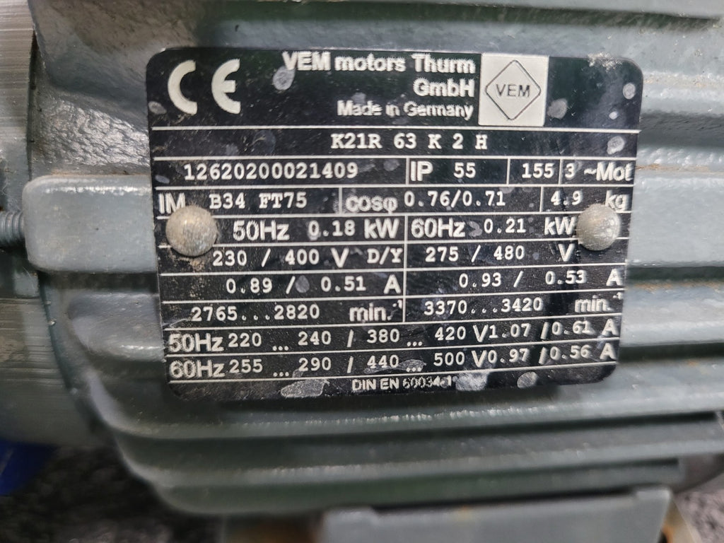 Iwaki Magnet Drive Pump MX-70VM 480VAC 90l/min Nice and Clean Inside
