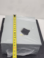 HOFFMAN Nvent A14N126 Metallic Enclosure Grey 14"x12"x6" w/ Hinged Door NEW