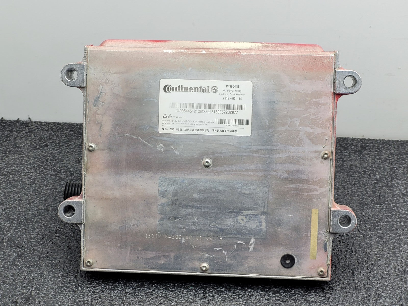 Continental Cummins Front C4995445 21XM285 2019 ECU  [A]