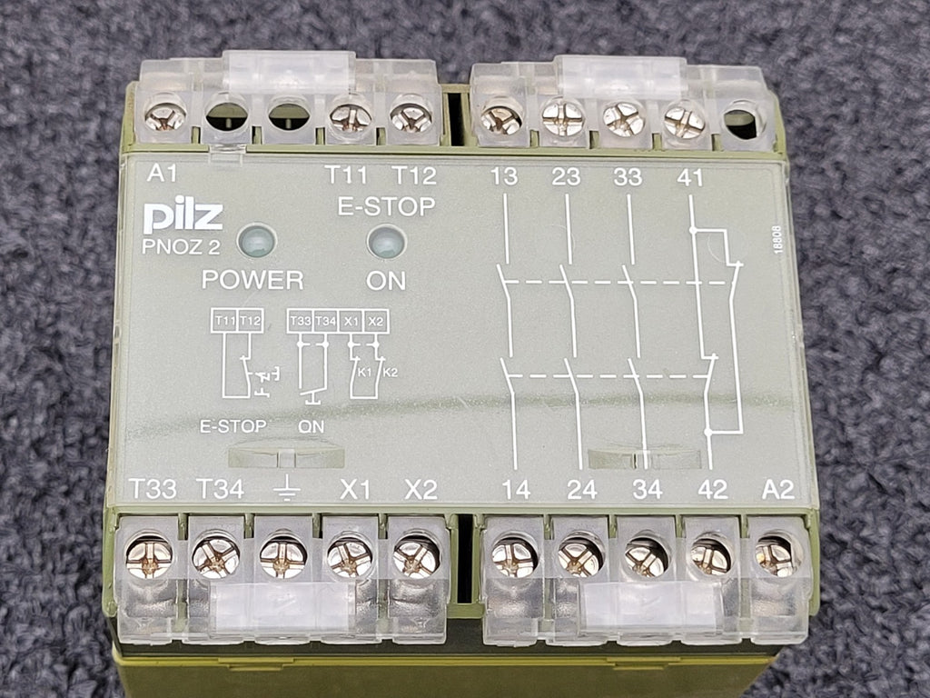 PILZ PNOZ/2 24VAC 3S 1O Safety Relay Module