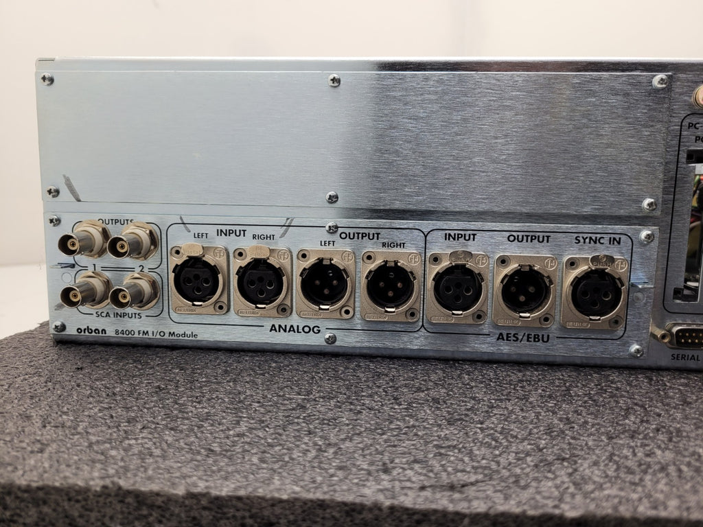 Orban Optimod-FM 8400 8400/HD/FM Broadcast Audio Processor No Display Output