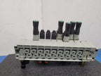 Numatics 8x Valve Solenoid 041SA400M0000F 5x Regulated Pneumatic Manifold N4