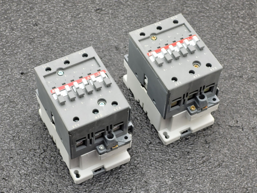 Lot of 2 A75-30 - ABB Contactor 3 Pole w/ a 110V-120V Coil