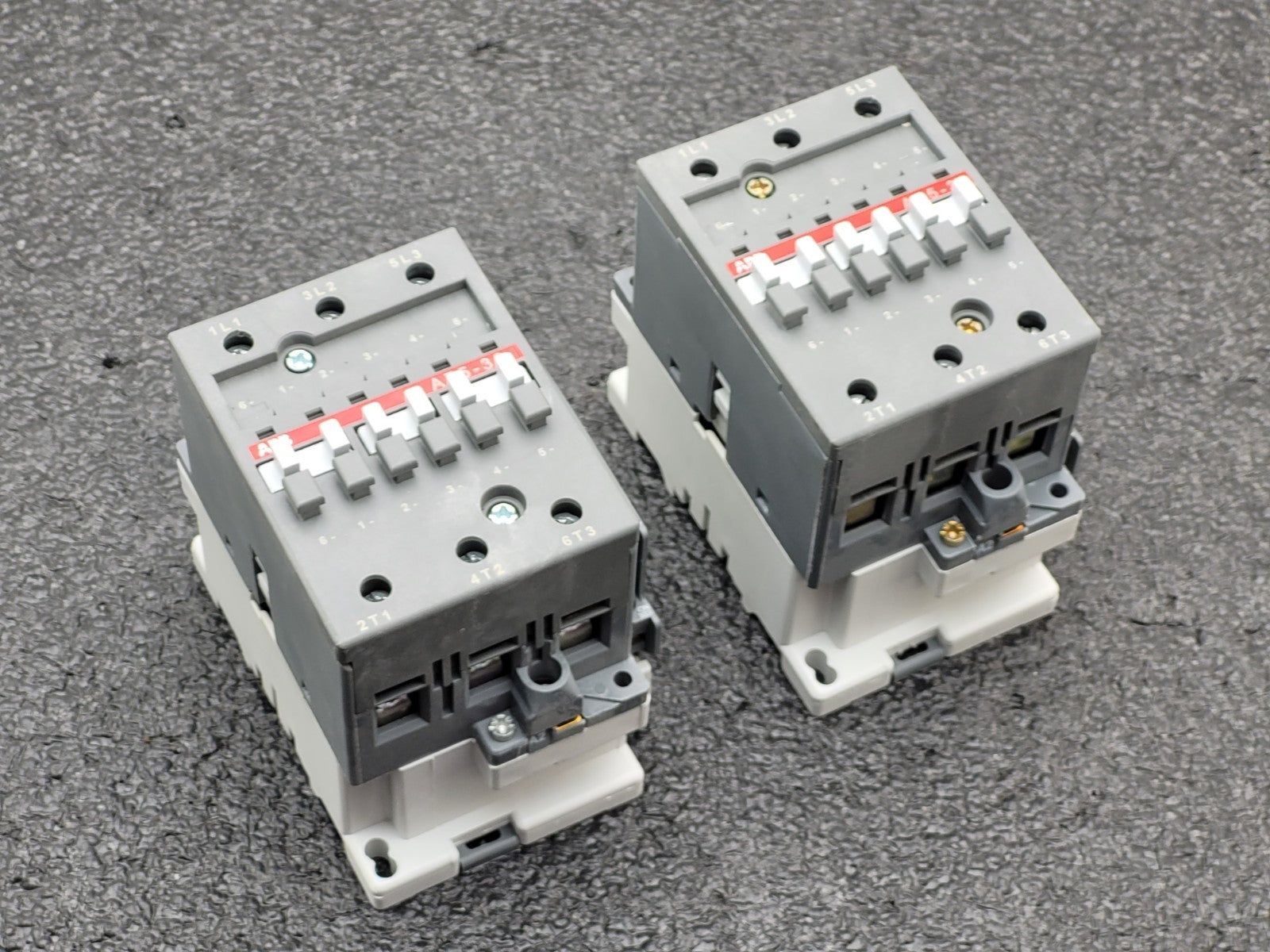 Lot of 2 A75-30 - ABB Contactor 3 Pole w/ a 110V-120V Coil
